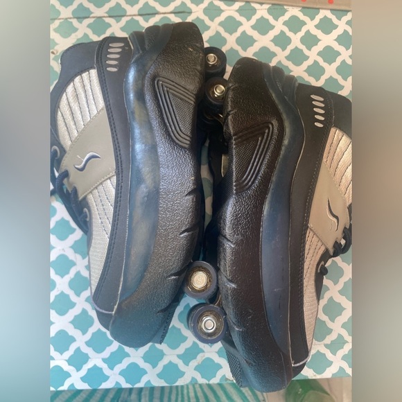 Vintage STREET FLYERS Sneaker Skate Boys Size 3/ Girls Size 5 in  Gray Color - Picture 7 of 8